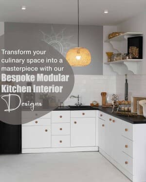 Modular Kitchen instagram post