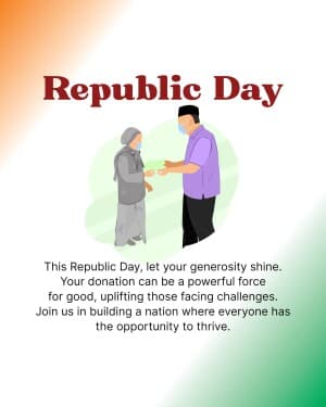 Donation - Republic Day banner
