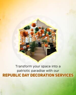 Decoration - Republic Day illustration