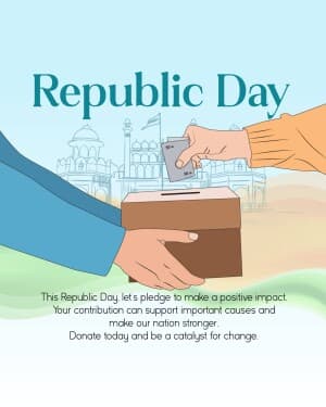 Donation - Republic Day image