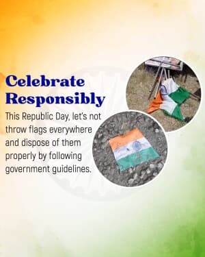 Awareness - Republic Day illustration