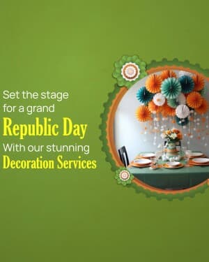 Decoration - Republic Day video