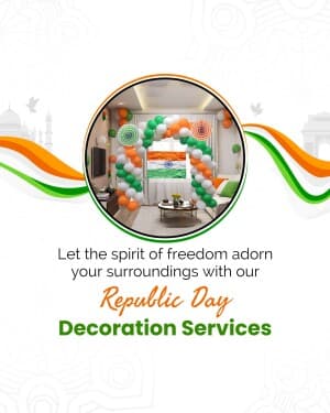 Decoration - Republic Day image