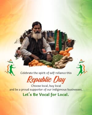 Vocal For Local - Republic Day graphic