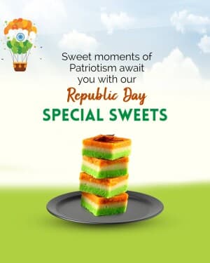 Sweets - Republic Day graphic