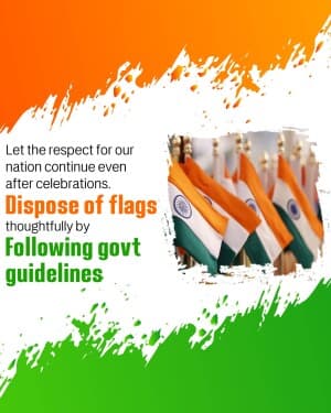 Awareness - Republic Day event poster