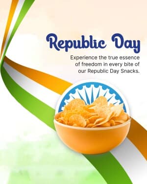 Snacks - Republic Day graphic