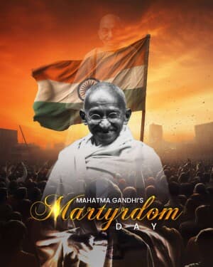 Gandhi’s Martyrdom Day - Exclusive Post post