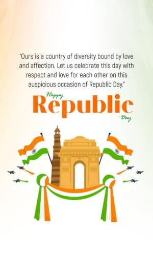 Republic Day Insta Story banner