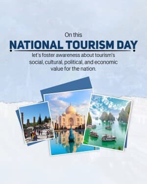 National Tourism Day banner