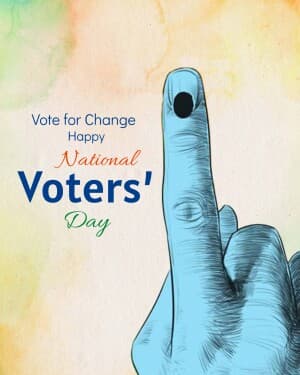 National Voters Day post