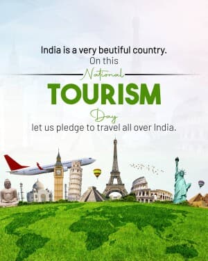 National Tourism Day poster