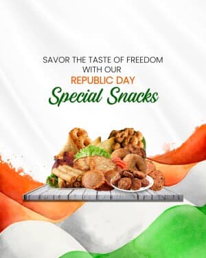 Snacks - Republic Day post