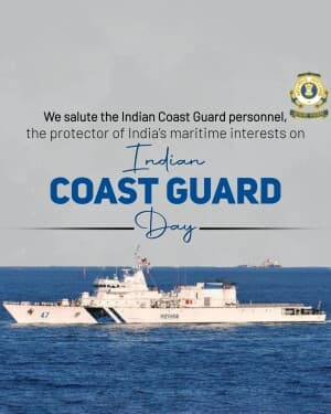 Indian Coast Guard Day image