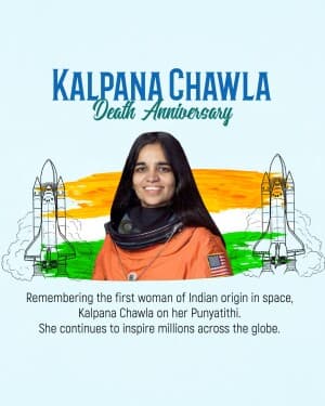 Kalpana Chawla Death Anniversary post