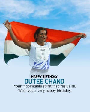 Dutee Chand - Birthday video