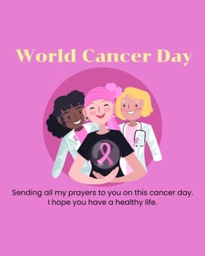 World Cancer Day Instagram Post