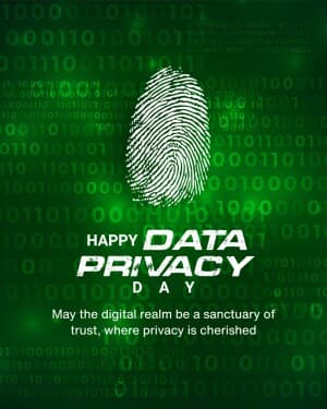 Data Privacy Day event poster