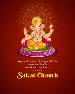 Sakat Chauth flyer