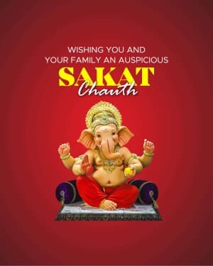 Sakat Chauth event poster
