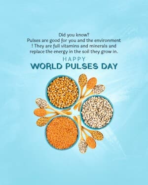 World Pulses day illustration