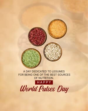 World Pulses day graphic