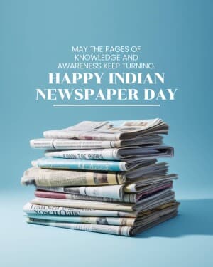 Indian Newspaper Day video