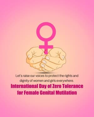 International Day of Zero Tolerance for Female Genital Mutilation image