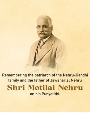 Motilal Nehru Punyatithi image