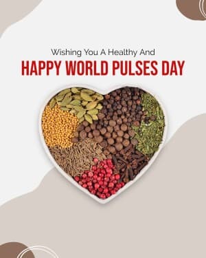 World Pulses day event poster