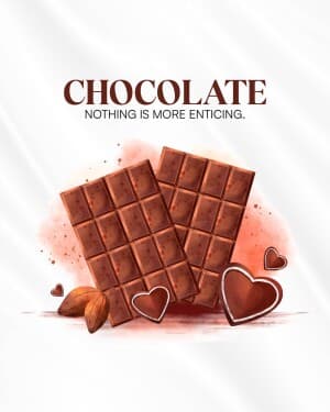 Chocolate Day (Valentine week) flyer