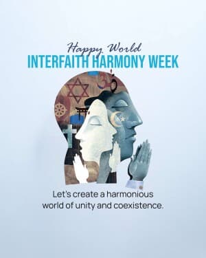 World Interfaith Harmony Week post