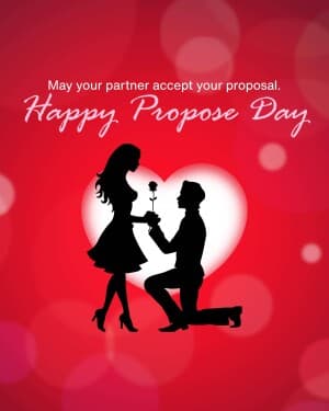 Happy Propose Day image