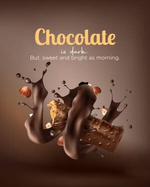 Chocolate Day (Valentine week) poster