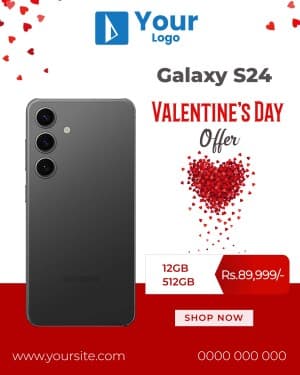 Valentine's Day Offer whatsapp status template