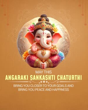 Angarki Sankashti Chaturthi event poster