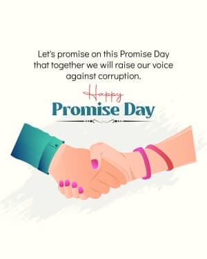 Promise Day flyer