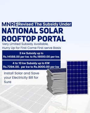 Solar Subsidy facebook banner