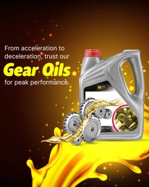 Gear Oil flyer