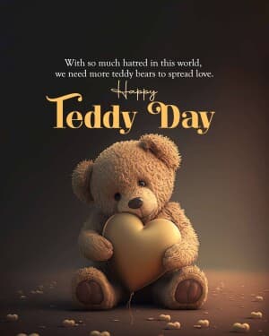 Teddy Day flyer