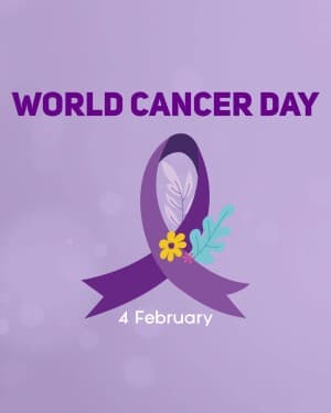 World Cancer Day banner