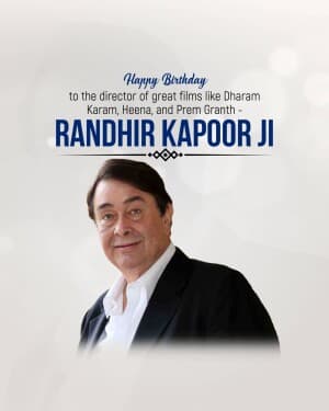 Randhir Kapoor Birthday video