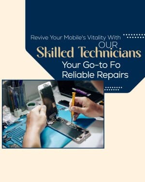 Mobile Repairing business post