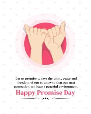 Promise Day poster