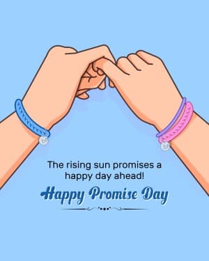 Promise Day post