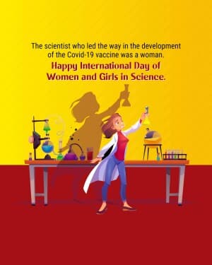 International Day Women and Girls in Science video