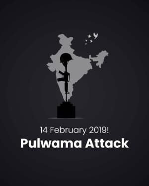 Pulwama Attack creative image