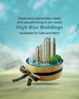 High Rise Building business flyer