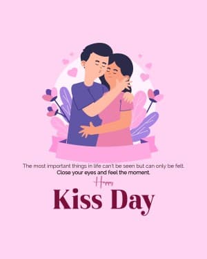 Kissing Day (Valentine Week) flyer