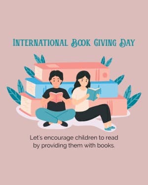 International Book Giving Day video